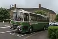 1979 Bristol LH / Plaxton Supreme Express (10-metre).  Non-standard narrow (7' 6" wide) body, wider two-piece Express door and "Bristol dome" destination/fleetname display above the windscreen.