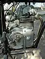 Tehuelche engine side view of gear change