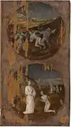 Noah's Ark on Mount Ararat (back: Mankind Beset by Devils)
