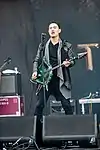 Temuulen "Temka" Naranbaatar of the HU playing the tovshuur