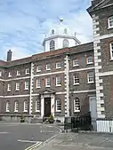 Royal Naval Academy building (1732); it later accommodated the RN Navigation School (HMS&nbsp;Dryad) until 1941.