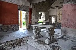 Atrium of the House of the Prince of Naples