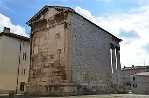 Back view