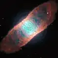 IC 4406 seen with MUSE instrument and the Adaptive Optics Facility.