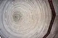 Rotating Square  roof design above the Mihrab