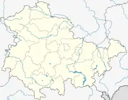 Meiningen is located in Thuringia