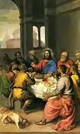 TitianLast Supper, 163 x 104 cm.