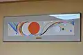 Toshiyuki Tanaka, 1982, Setouchi Sunlight, model painting for a mosaic