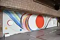 Toshiyuki Tanaka, 1982, Setouchi Sunlight, mural mosaic, Hofu City Council Building