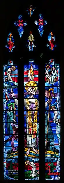 St. Jarlath(Iarlaithe mac Loga), first Bishop of Tuam.