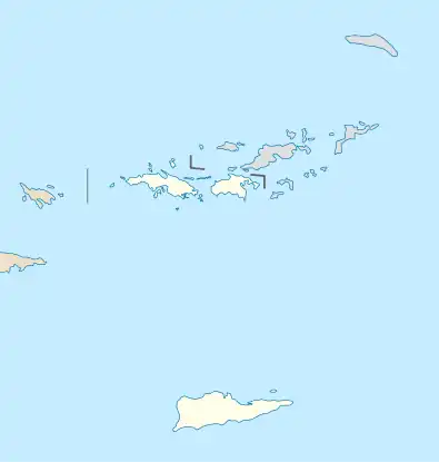 Protestant Cay is located in the U.S. Virgin Islands