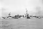 Chester with camouflage measure 32, design 9d, 1944