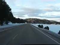 US&nbsp;89 near Long Valley Junction, a Utah Scenic Byway