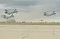 CH-46Es from HMM-163, in 2005.