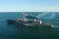 With USS&nbsp;Klakring during Southern Seas 2010