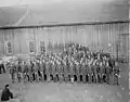 Soldiers preparing to go to China in 1900 (Boxer Rebellion)