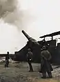A mle 1870/81 firing at German positions.