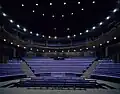 The Weston Theatre, the Unicorn's main stage, seating approximately 290.