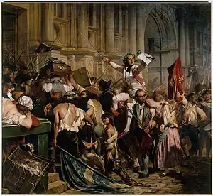 Les Vainqueurs de la Bastille (c. 1835)
