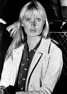 Publicity photo of Nico with Velvet Underground in 1966