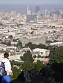 View downtown from the hill