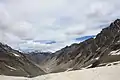 The view north from the pass towards the Pin River