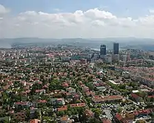 Etiler seen from Metrocity