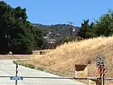 View of Jamesburg Earth Station from Driveway Gate - August 2014
