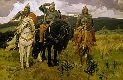 Victor Vasnetsov, Bogatyrs (1898)