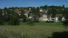 A general view of Menetou-Salon