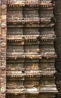 Terracotta panels at Jora deul