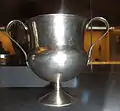 Silver cantharus, height 12.5&nbsp;cm, weight 316 g.BM ref:1975,1002.6