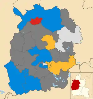 2003 results map