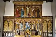 St Charles Borromeo Catholic Church, high altar reredos