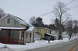 Houses on South Main Street (PA 86)