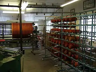 Racks of wool