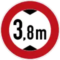 Sign 265–3,8