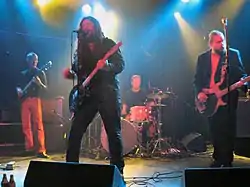 l-r: Rocka Merilahti, Bryn Jones, Sami Kuoppamäki, Jukka Jylli