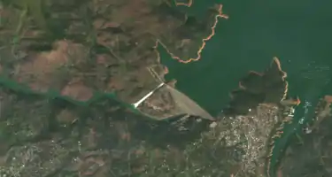 January 30, 2017, before spillways failed