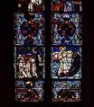 Stained-glass window at St. Dominic Catholic Church in the southwest quadrant of Washington, D.C.