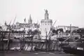 Charles Clifford - El Guadalquivir, la Torre del Oro, Sevilla (ca 1862)
