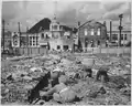 Ruins of Seoul with the General Government Building in the background on November 1, 1950.