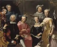 Sackska family painting