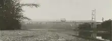First cable bridge over the kali Bodri, Central Java