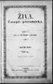 Magazine Živa